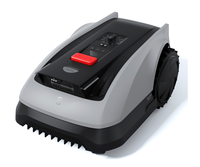 ECOVACS GOAT O600 RTK Robot tondeuse, Jusqu'à 600 m² – Navigation RTK sans fil, Batterie Li-Ion 2,5 Ah, Gris/Noir