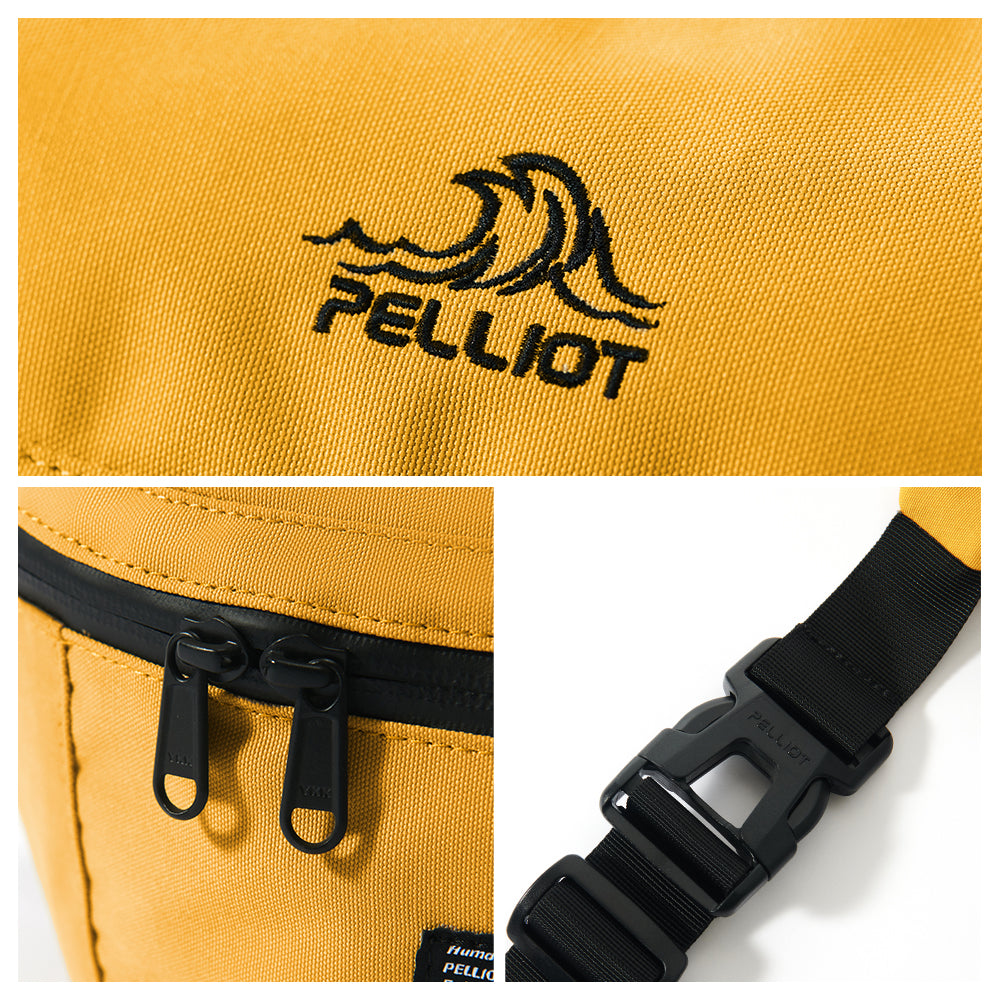 PELLIOT Sac banane quotidien Unisexe Sport Extérieur Mains Libres Pratique – Chaud et accrocheur, Jaune d’automne