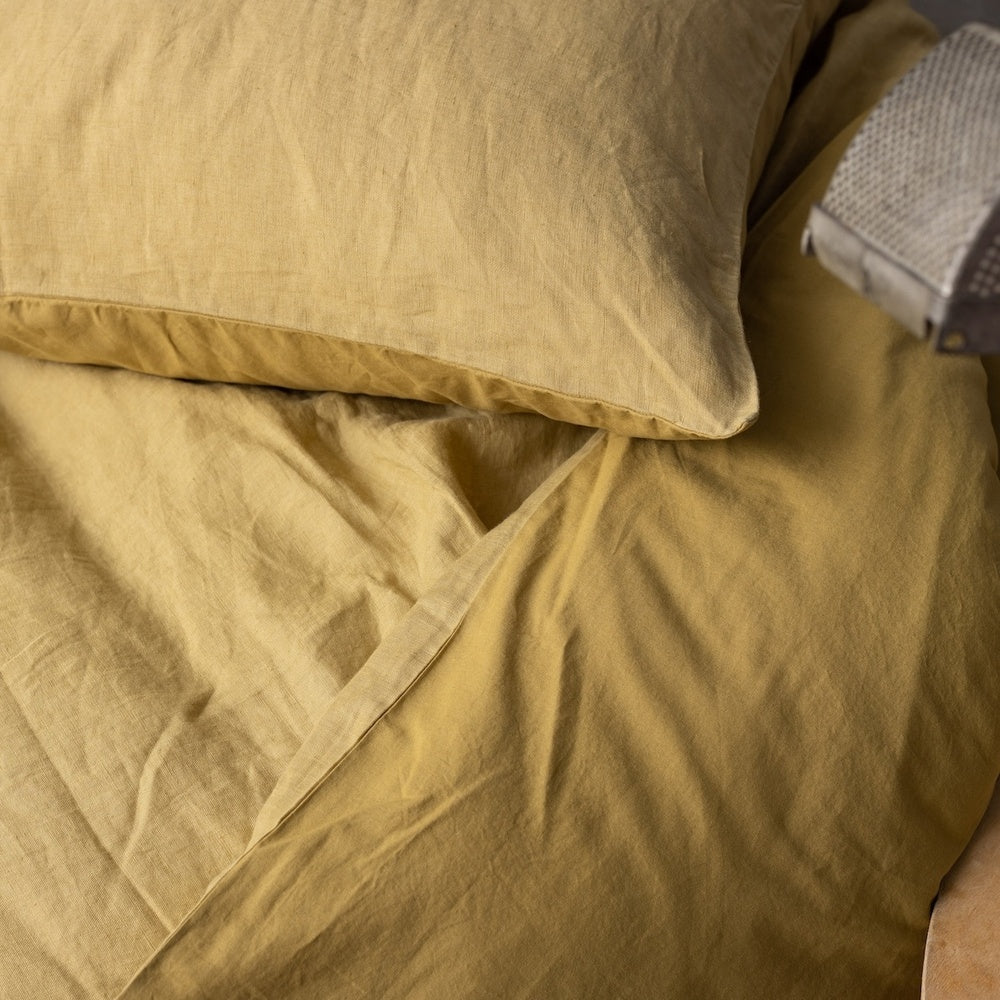 Vivaraise Linco Housse de couette Or 220 x 240