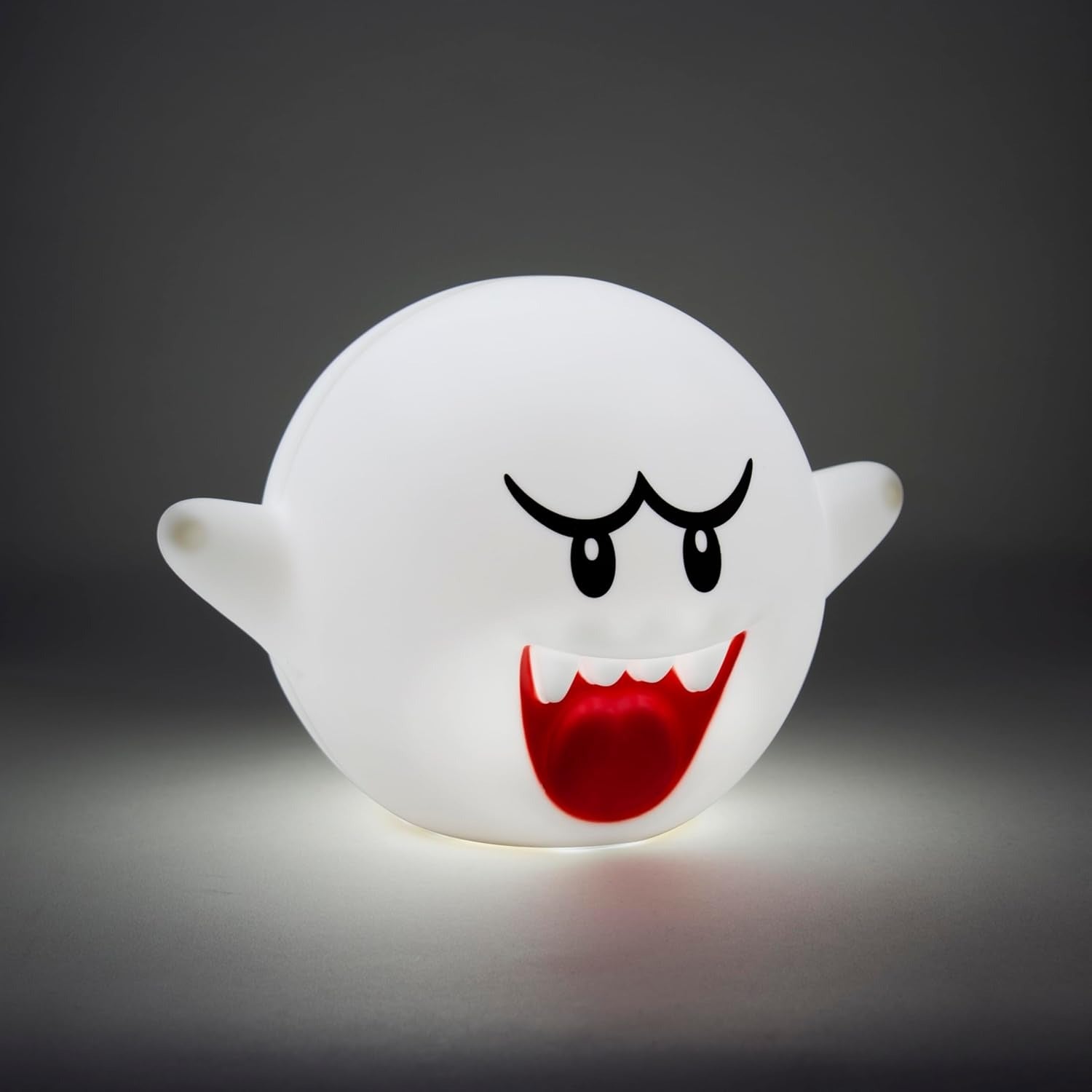 Super Mario Boo Lumière avec Son Officiel - sous Licence Officielle - 12 cm - à Piles
