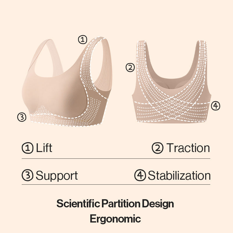 likeuu Soutien-gorge correcteur de posture Classique - Taupe