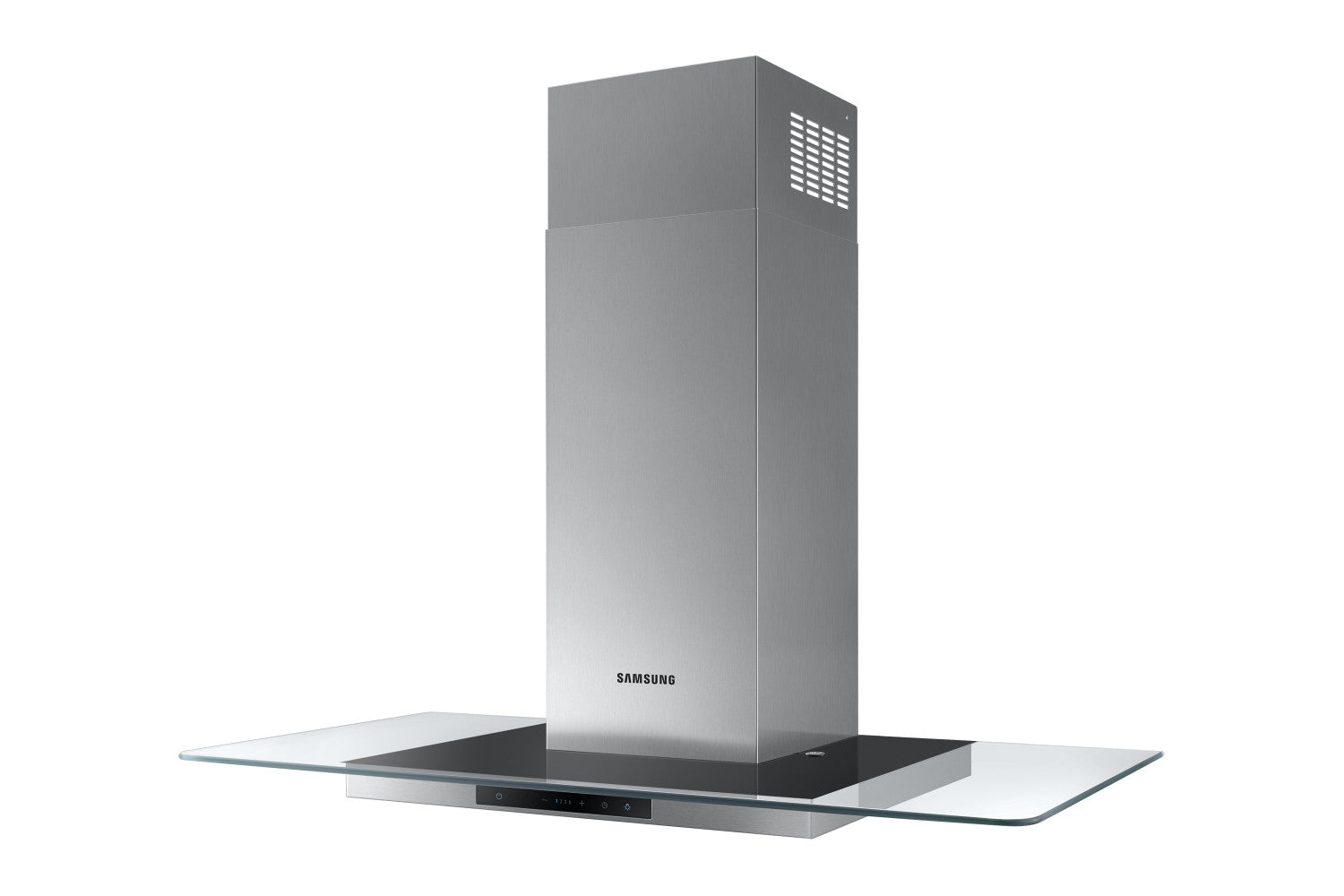 SAMSUNG NK36M5070FS Hotte décorative murale 90 cm - 670 m³/h - Inox et verre - Classe B