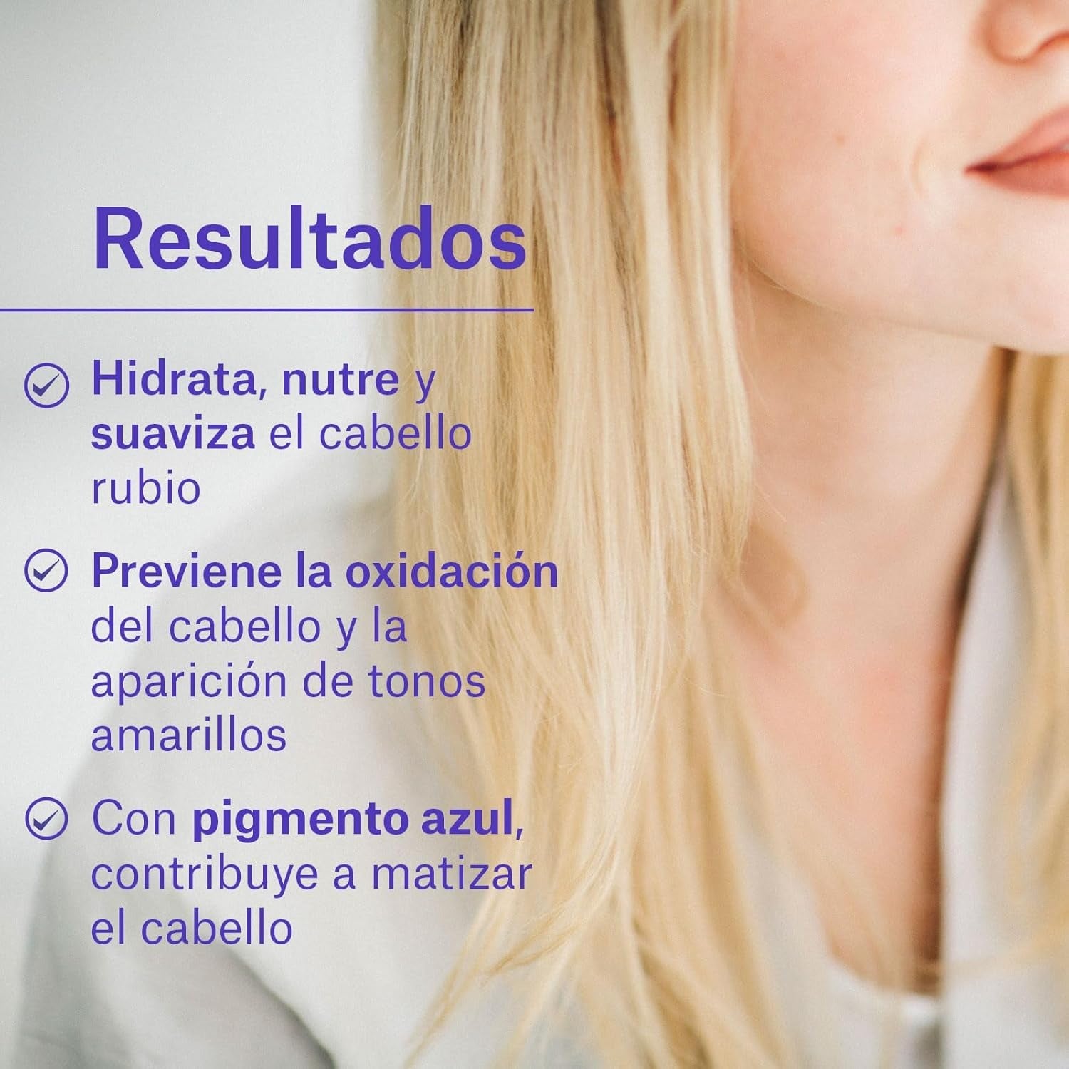 NaturVital Masque capillaire tonifiant pour cheveux blonds argentés 300 ml
