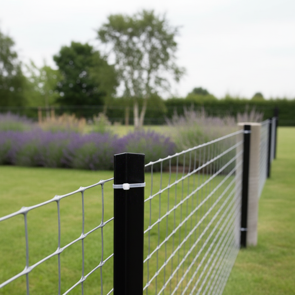 TENAX Millennium Filet de clôture en plastique argent - 2 m x 50 m