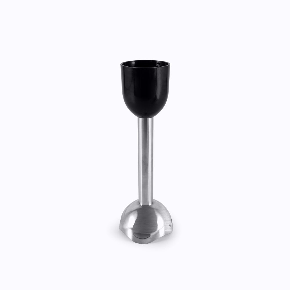 KitchenCook Mixeur plongeant Hand X noir avec pied en acier inoxydable