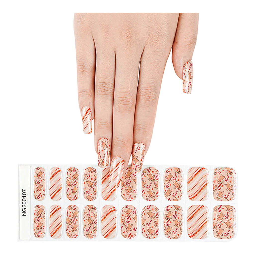 MeoMagic 14-50 Autocollants gels pour ongles - 20 pièces