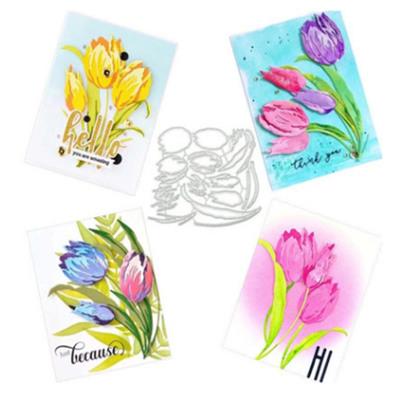 WhereHike Matrices de découpe en métal pour loisirs créatifs à faire soi-même, album photo créatif, papier-carton gaufré décoratif, création de cartes