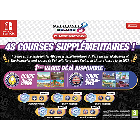 Nintendo Mario Kart 8 Deluxe - Switch - Version Française