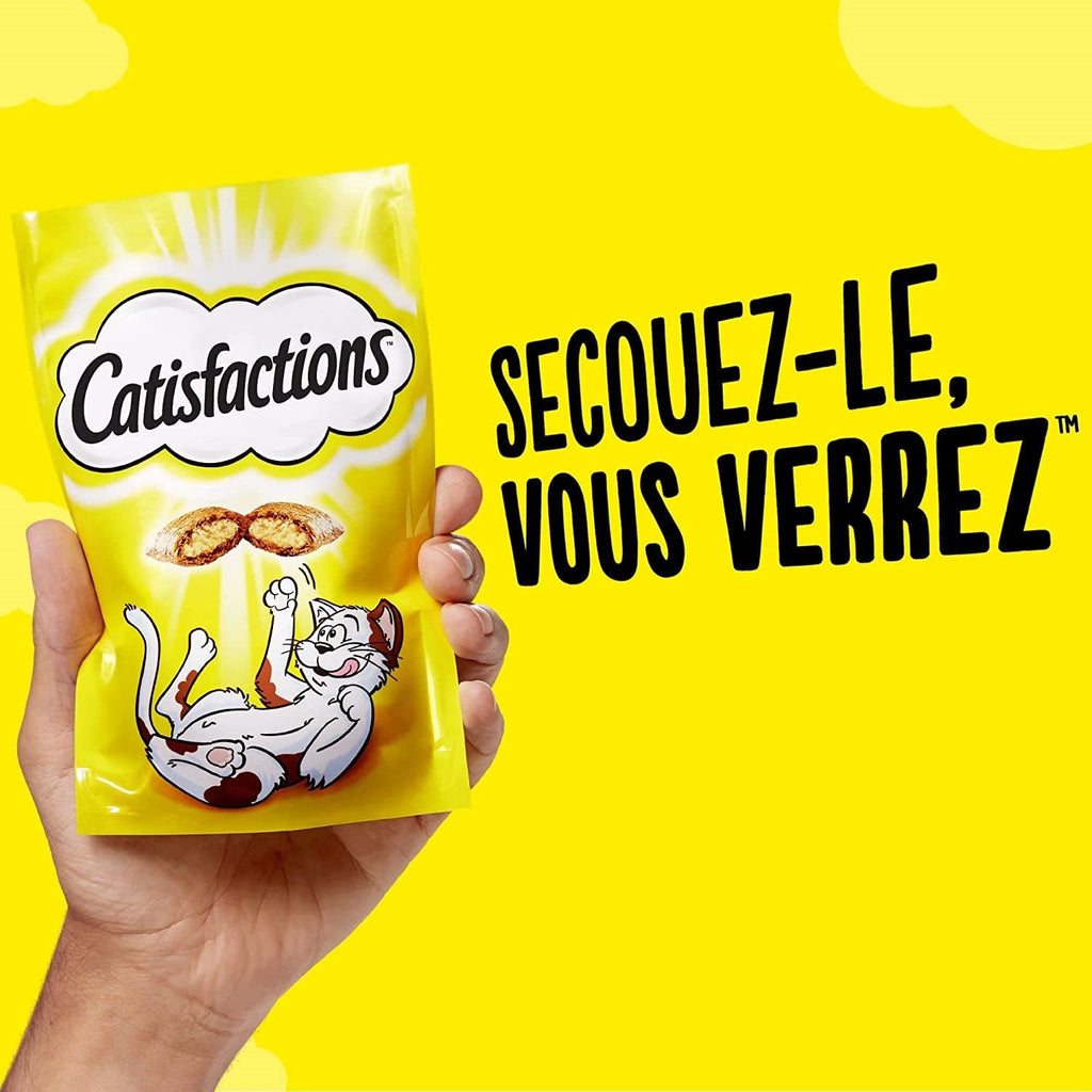 Catisfactions friandises au saumon pour chats et chatons - 60 g