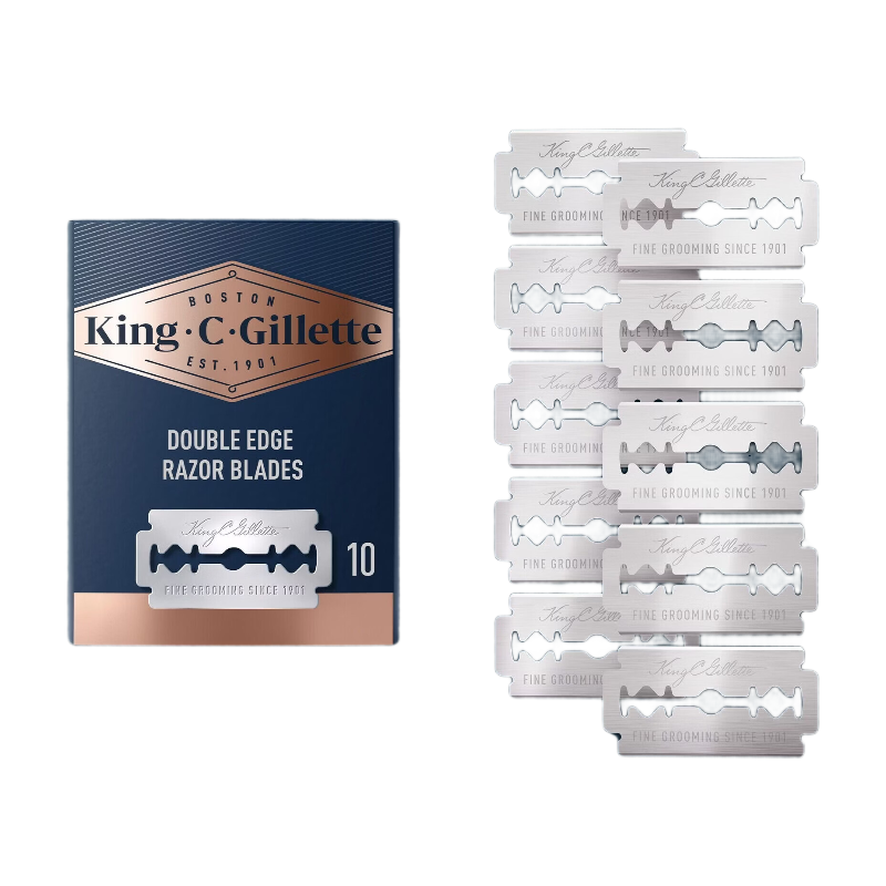 King C. Gillette Lames de rasoir de sûreté 10 lames