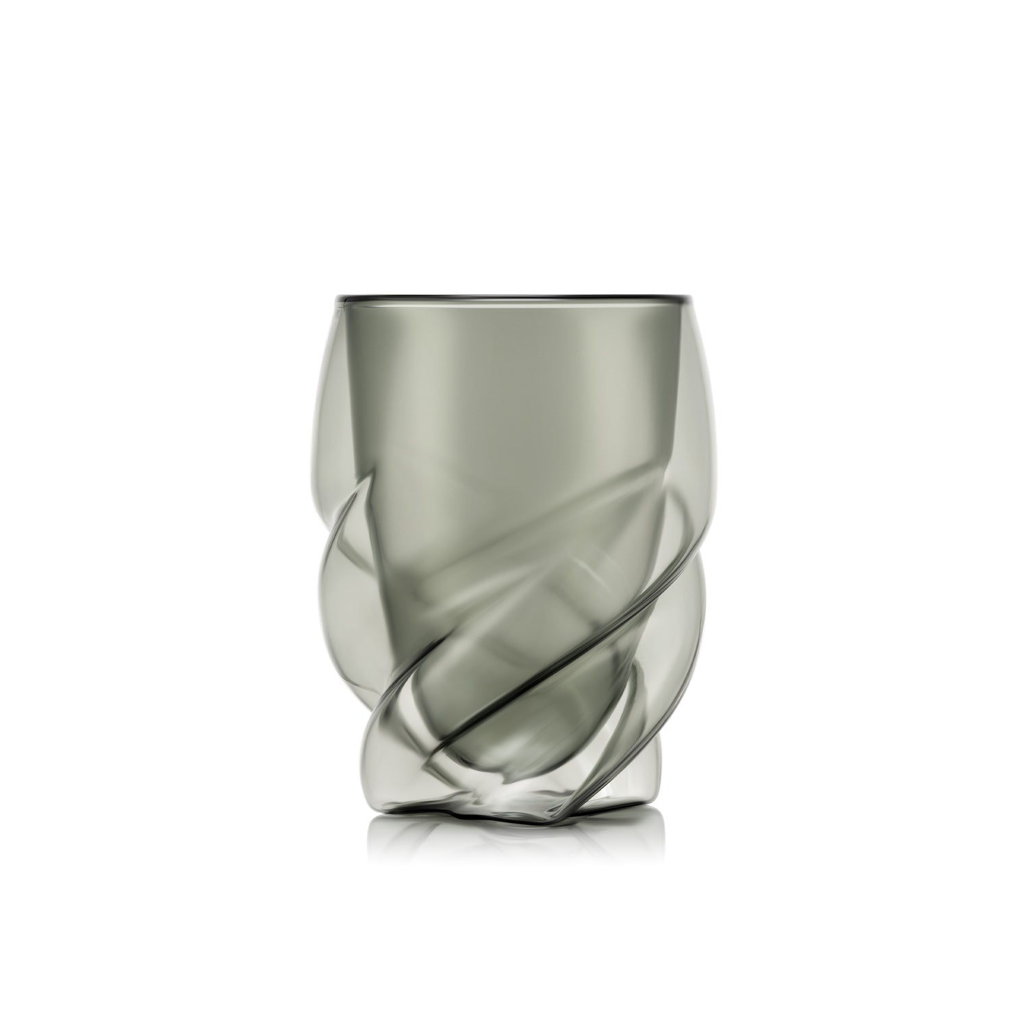 BODUM PAVINA PARIS Set de 6 verres à double paroi 270 ml - Gris transparent