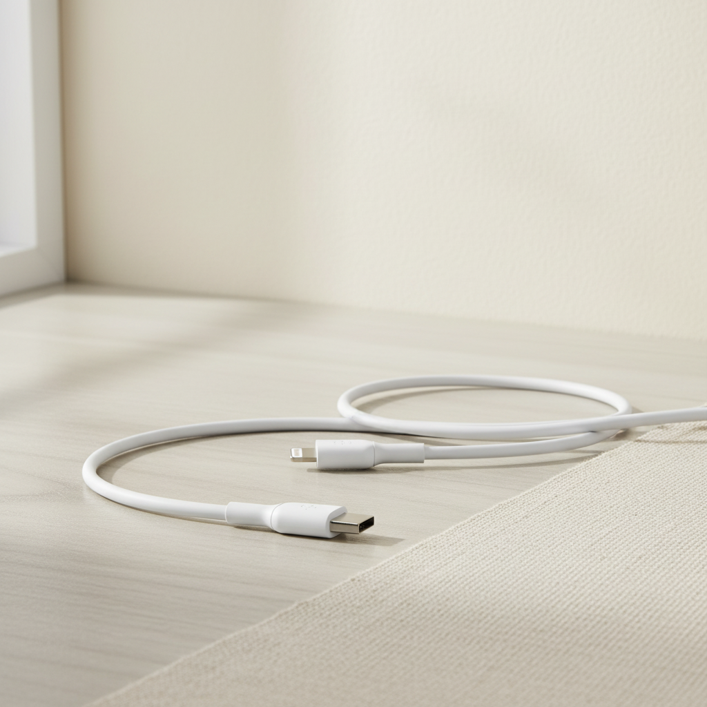 Belkin Boost Charge Câble USB-C vers Lightning pour iPhone 2 m - Blanc