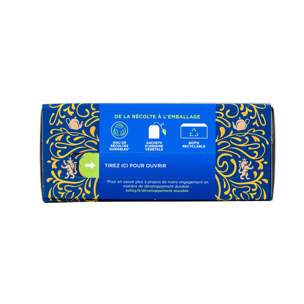 TETLEY Thé Noir English Breakfast 25 sachets 50g