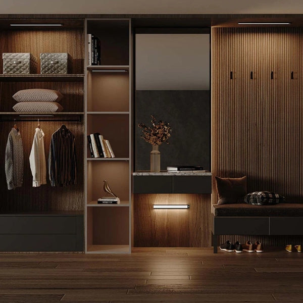 Yeelight Éclairage d’armoire avec détecteur A20 20 cm Noir
