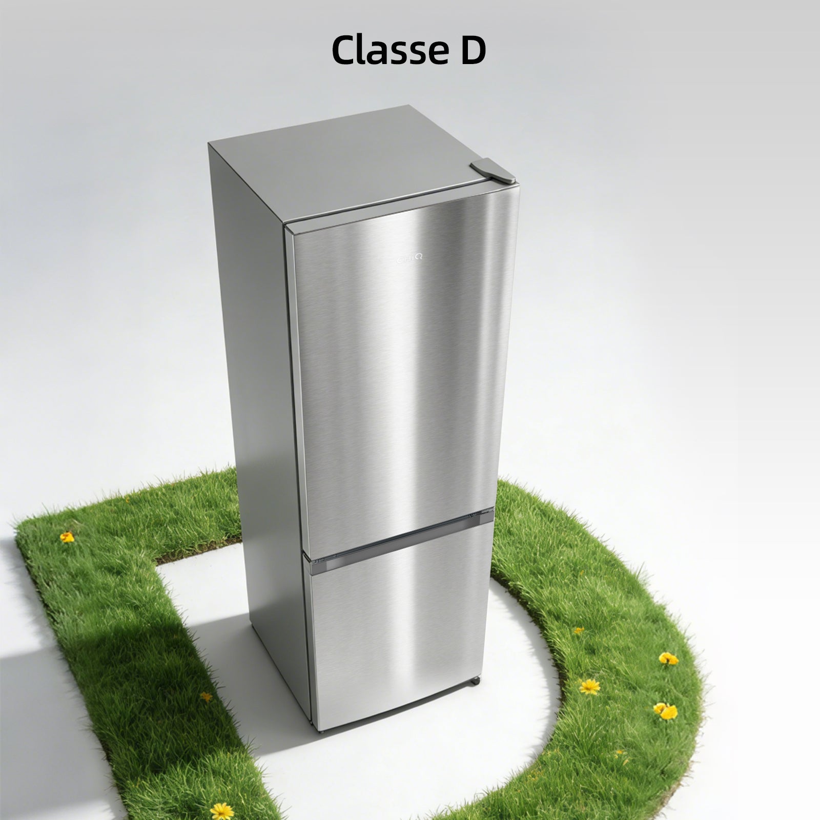 CHiQ JR318WSD Réfrigérateur-congélateur combiné 322 L, Froid ventilé, Multi-flux d'air, Congélation 4 étoiles, Compresseur à inverseur 37 dB, Réfrigérateur 226 L et congélateur 96 L