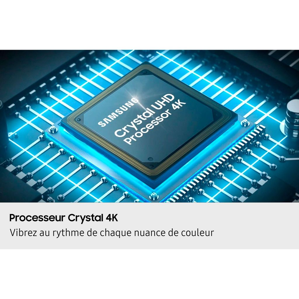 Samsung téléviseur 4K Crystal UHD série U7005F 2025 - 75 pouces
