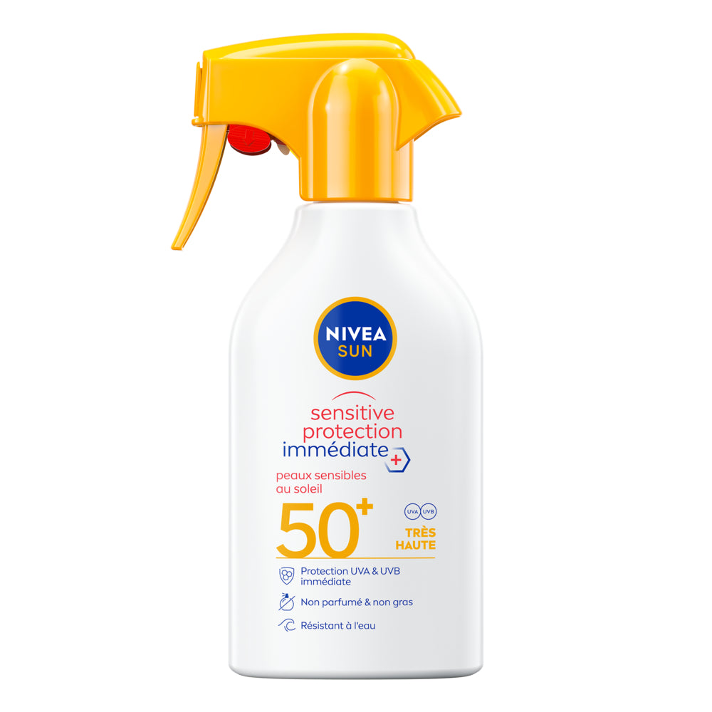 NIVEA SUN Sensitive Spray Protection Solaire SPF50+ - 250 ml