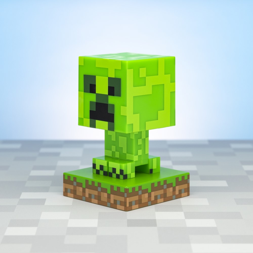 MINECRAFT Lampe Icon Creeper - sous licence officielle - Fonctionne avec piles