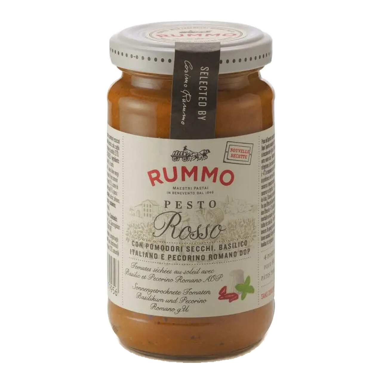 Rummo Sauce Pesto Rosso en Bocal - 190 g