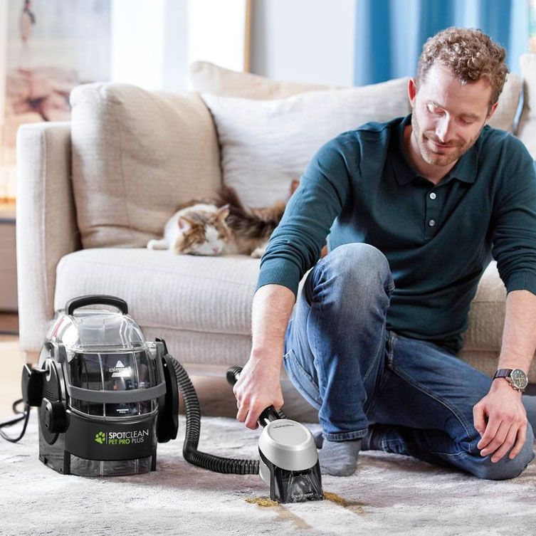 Bissell SpotClean Pet Pro Plus Nettoyeur portable pour tapis et tissus d'ameublement - Noir/Vert