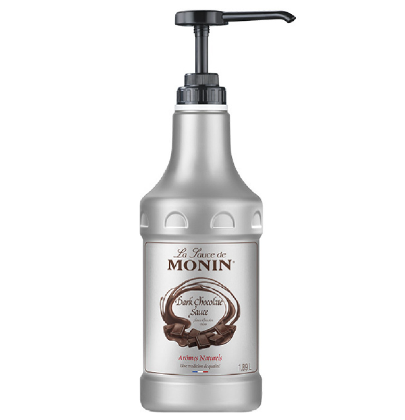 MONIN Sauce au chocolat noir - 1,89 L