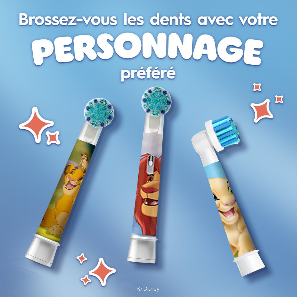 Oral-B Brossettes Le Roi Lion x4