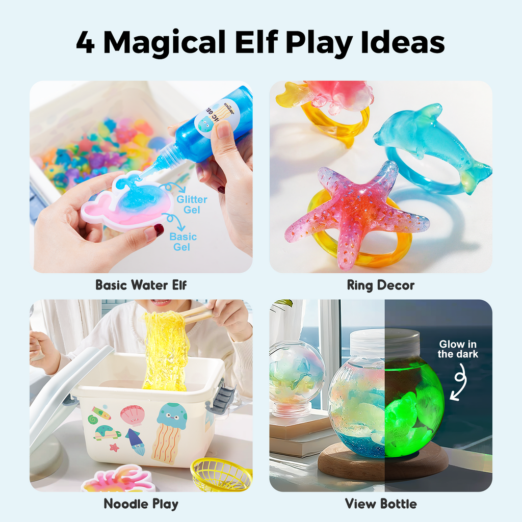 Jar Melo Kit de jouets des elfes et de l’eau magique