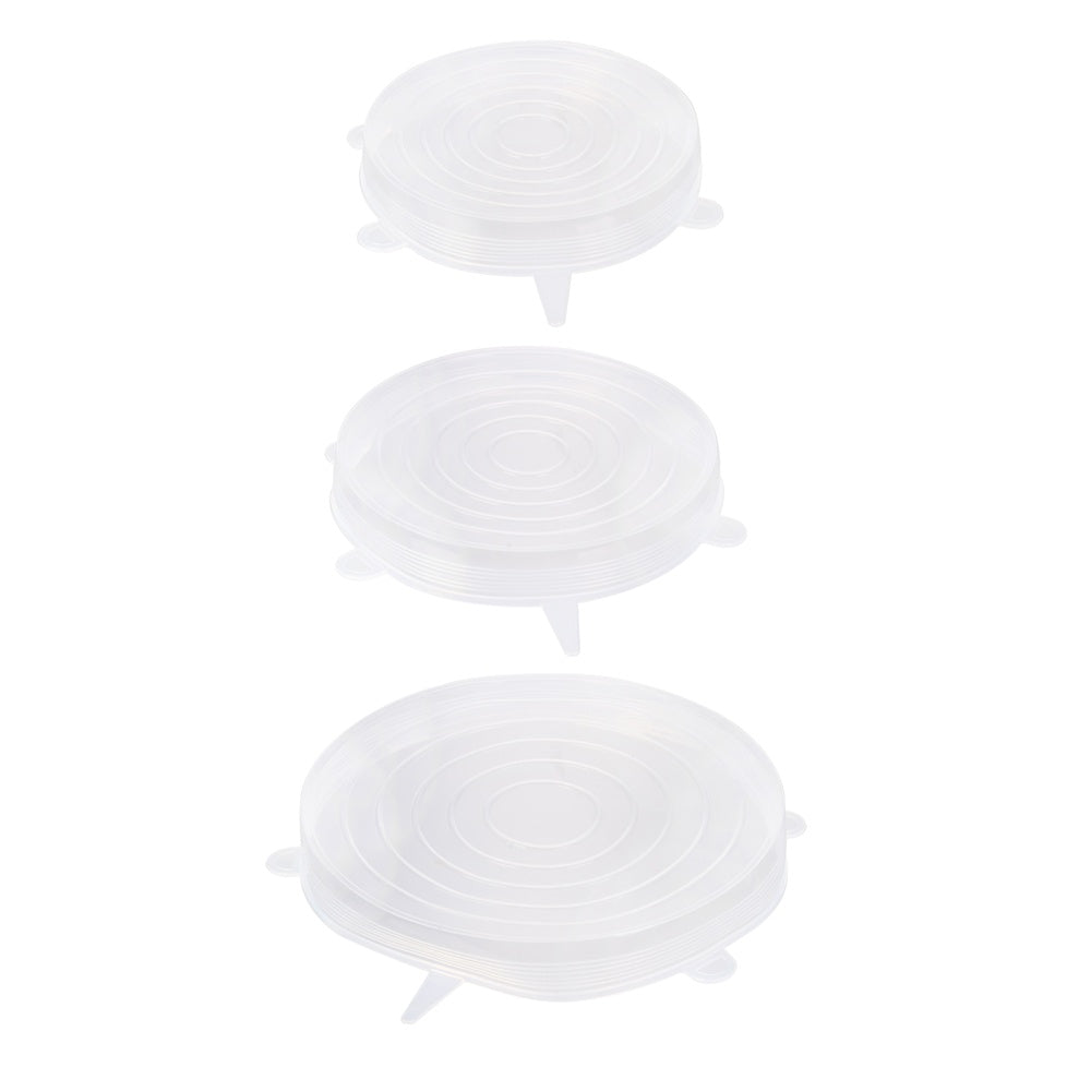 COOK CONCEPT Lot de 3 couvercles en silicone souples