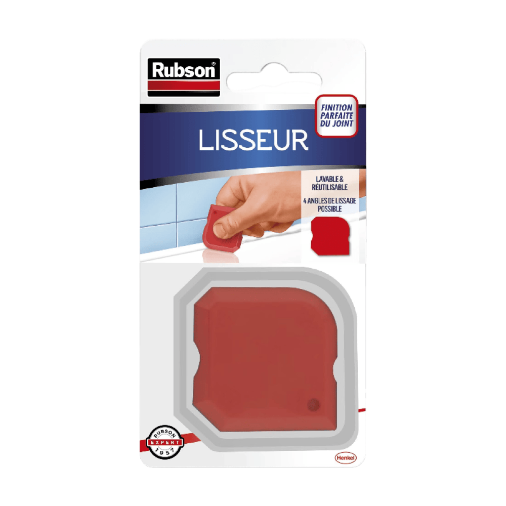 Henkel RUBSON Lisseur, outil pour lisser tous les types de joints - adapté à toutes les formules de mastic et toutes les largeurs de joint