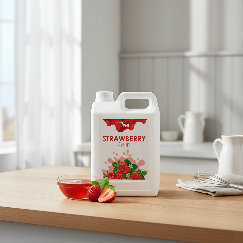 JENI Sirop de fraise - 2,5 kg