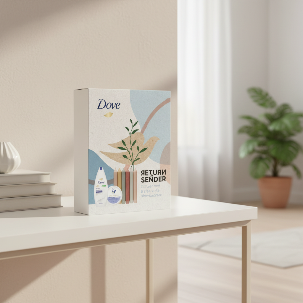 DOVE Coffret cadeau Retour à l’expéditeur - Soin nourrissant en profondeur 2 x 250 ml