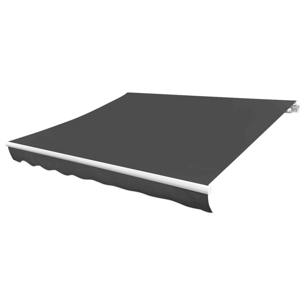 VIDAXL Tissu de Remplacement pour Store Anthracite 6x3 m Résistant aux UV