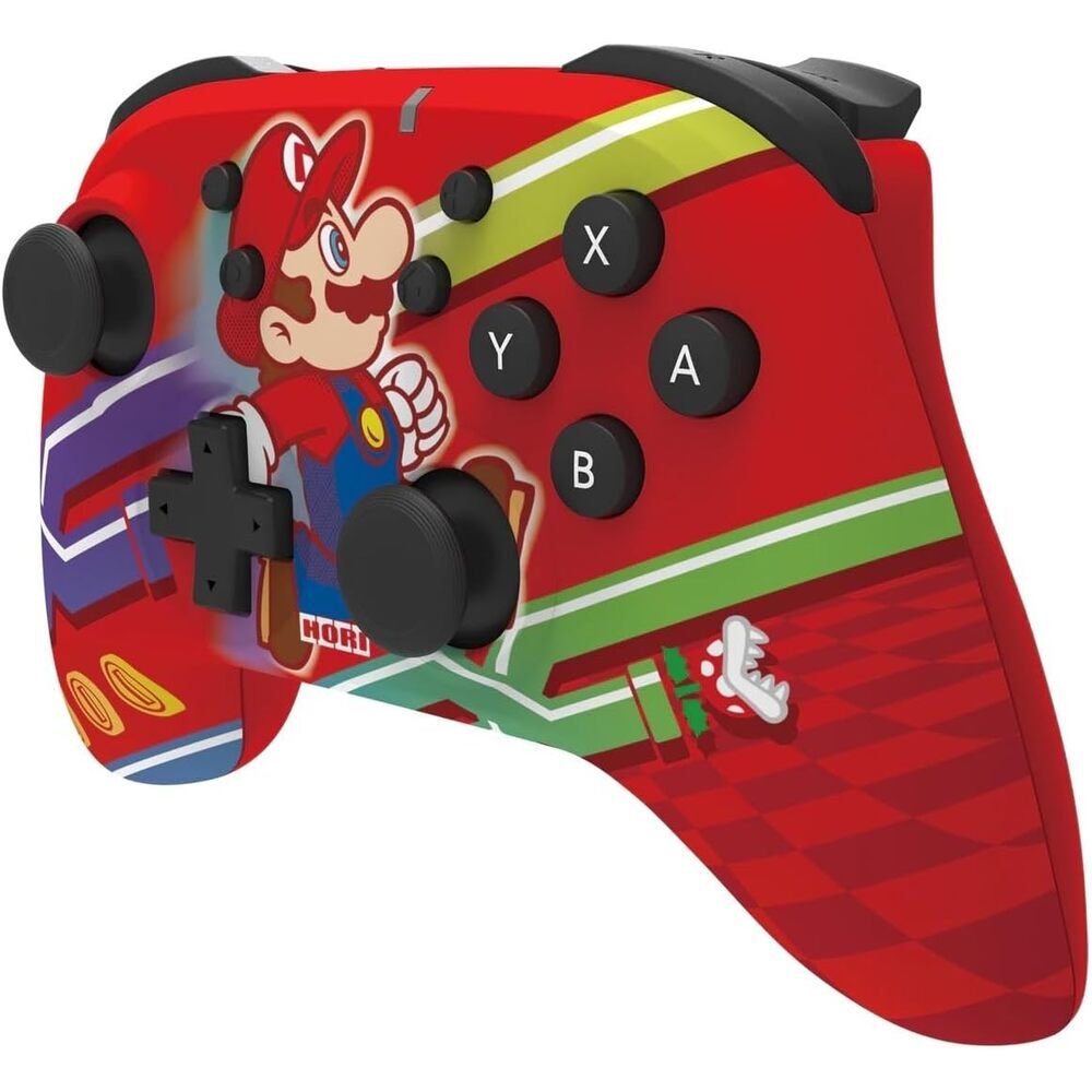HORI Manette sans fil Horipad pour Switch - Édition Super Mario