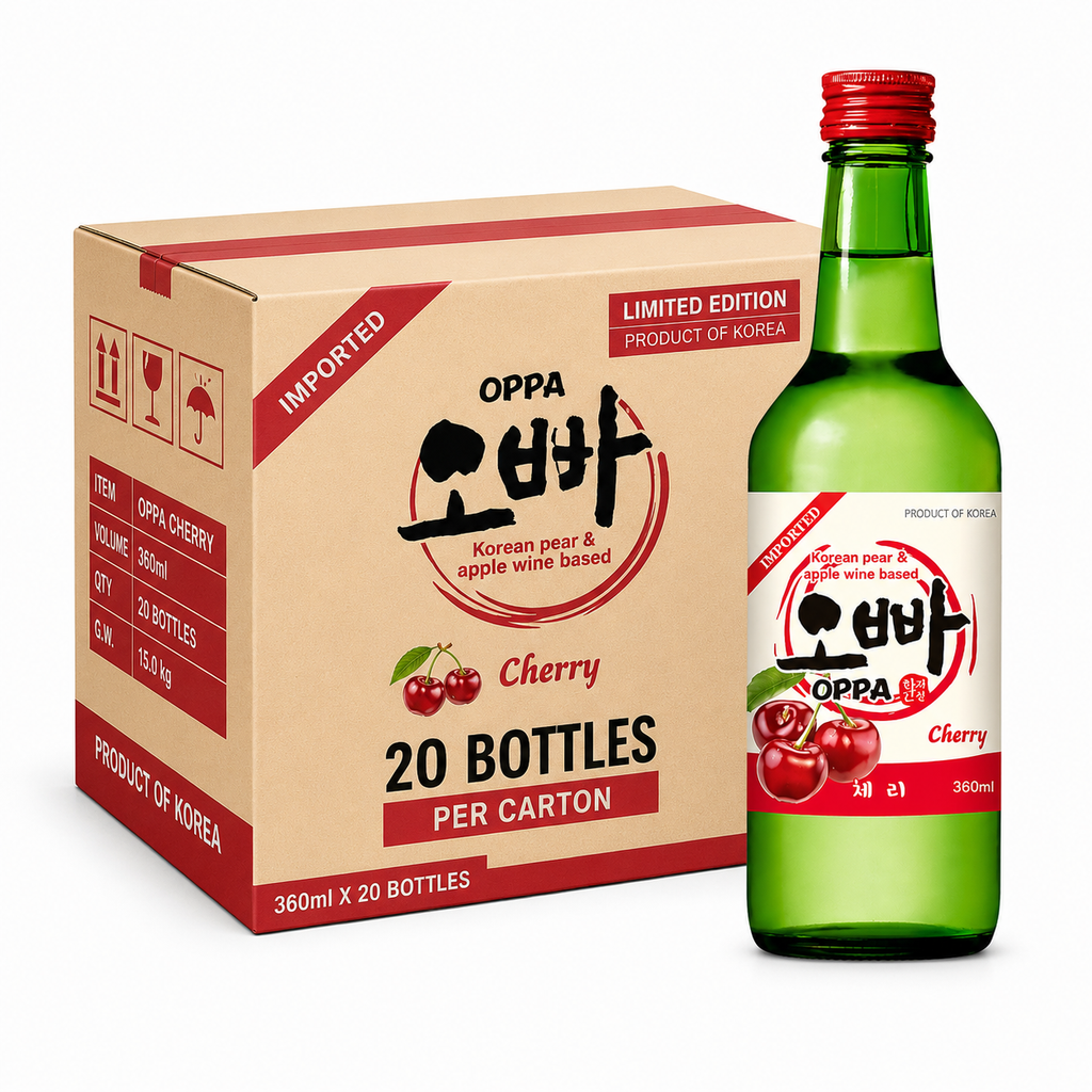 OPPA Soju Cerise 12 % 20 x 360 ml