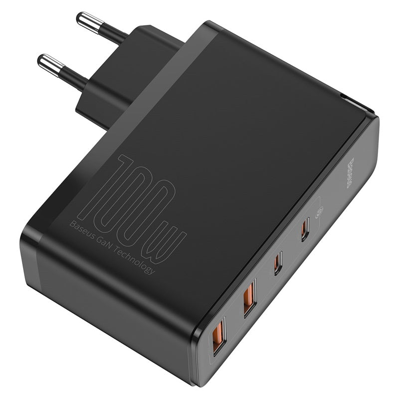 Baseus GaN2 Pro Chargeur rapide 2 C + 2 U 100 W - Noir