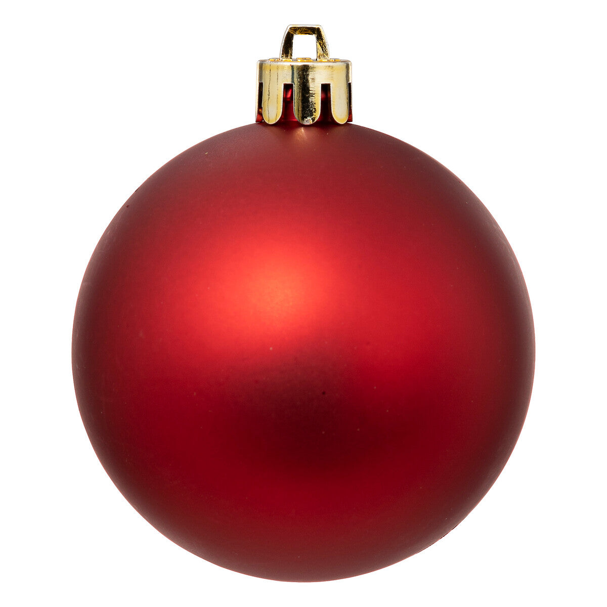 Atmosphera Lot de 18 boules de Noël - Rouge/Doré