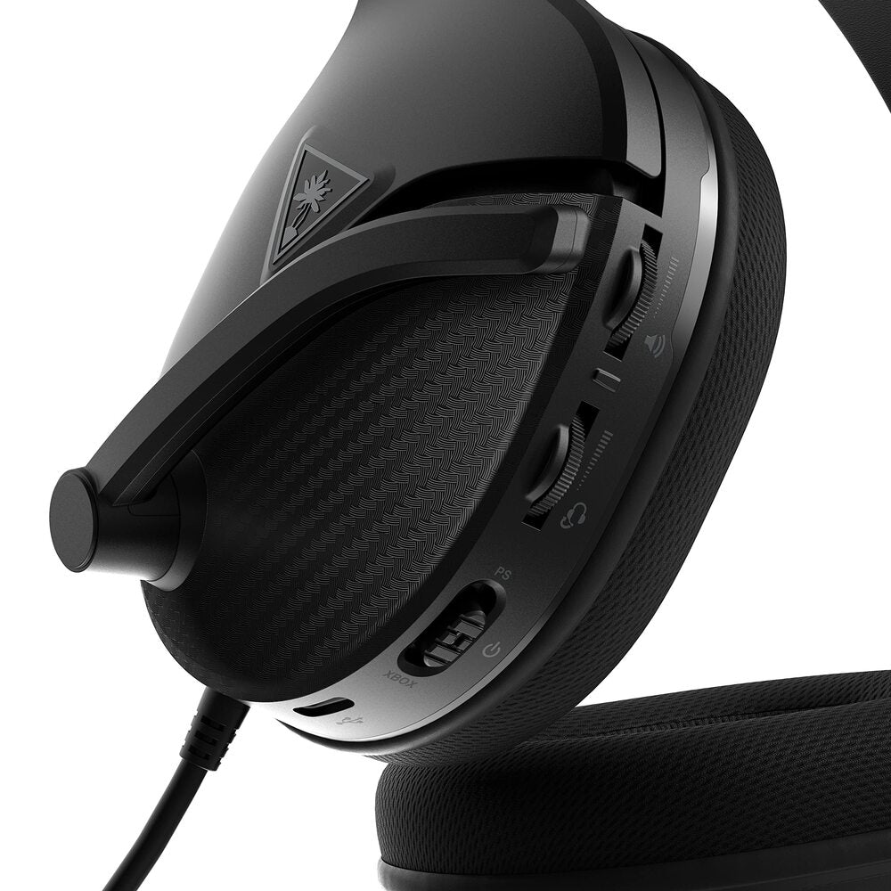 TURTLE BEACH Recon 200 Gen 2 Casque Gaming Filaire (Prise 3.5mm) - Micro Muet par Basculement - PC, PS5, Switch 2 & Xbox Series X|S - Noir