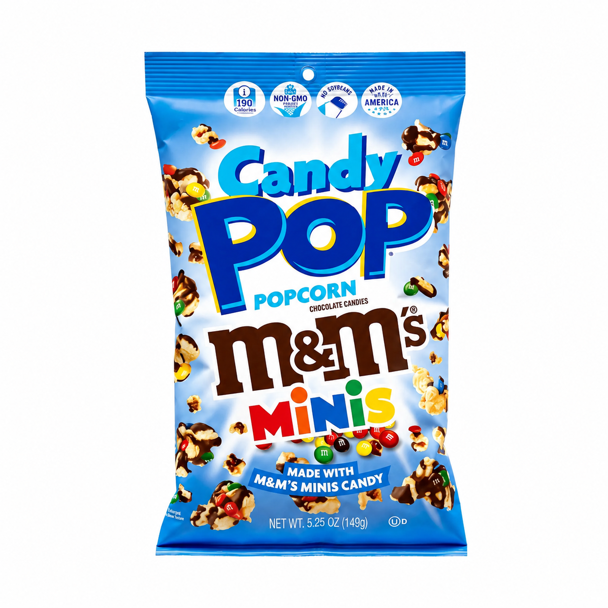 CANDY POP M&M's mini pop-corn 149 g