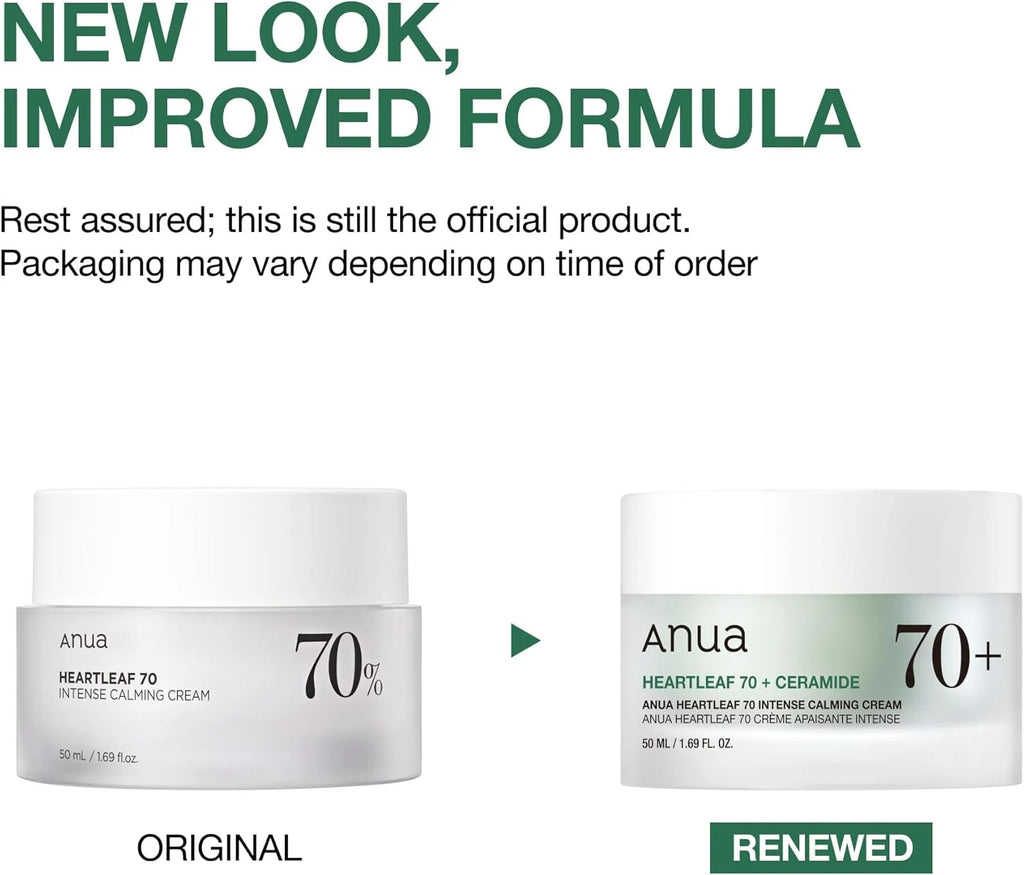 Anua Heartleaf 70 Crème Apaisante Intense 50 ml_EU