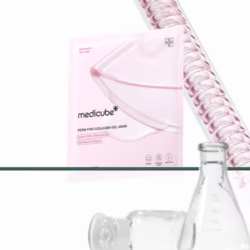 Medicube PDRN Masque Gel Collagène Rose 4 Pièces