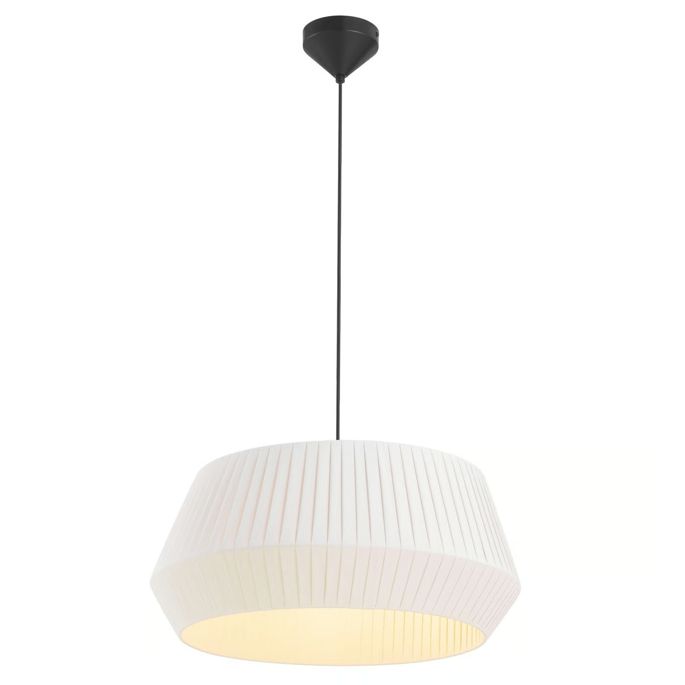 Suspension DICTE 53 textile blanc IP20 E27 - Nordlux, Intérieur