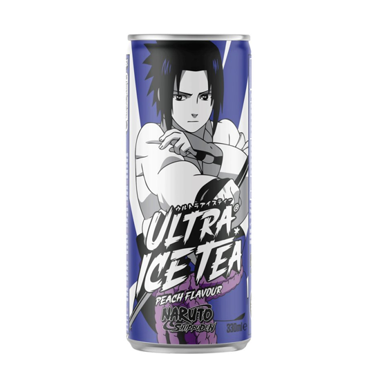 ULTRAPOP Ultra Ice Tea Sasuke - Thé glacé à la pêche - 33cl