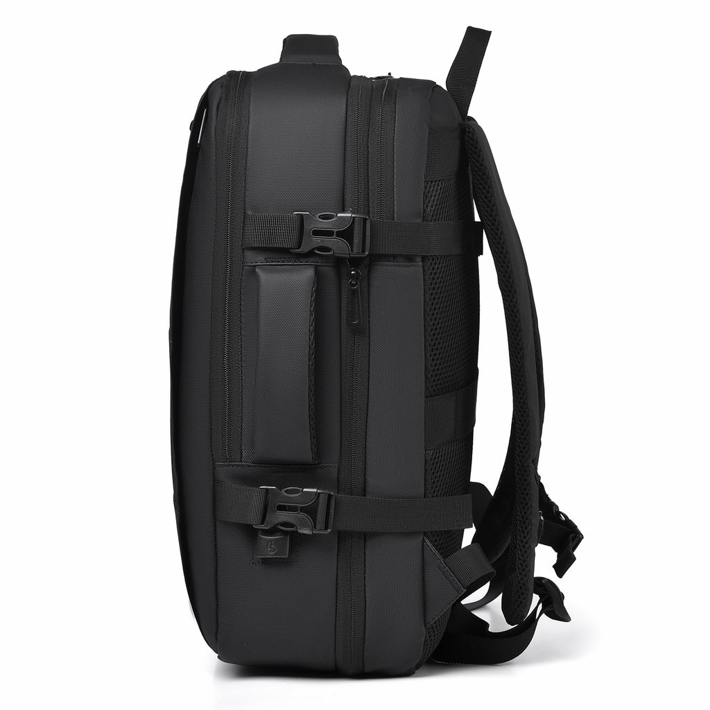 Sac à dos cabine extensible 25 L à 35 L imperméable ordinateur portable de travail sac à dos grande capacité multi-poches sac de voyage de jour pour hommes voyage week-end trajet