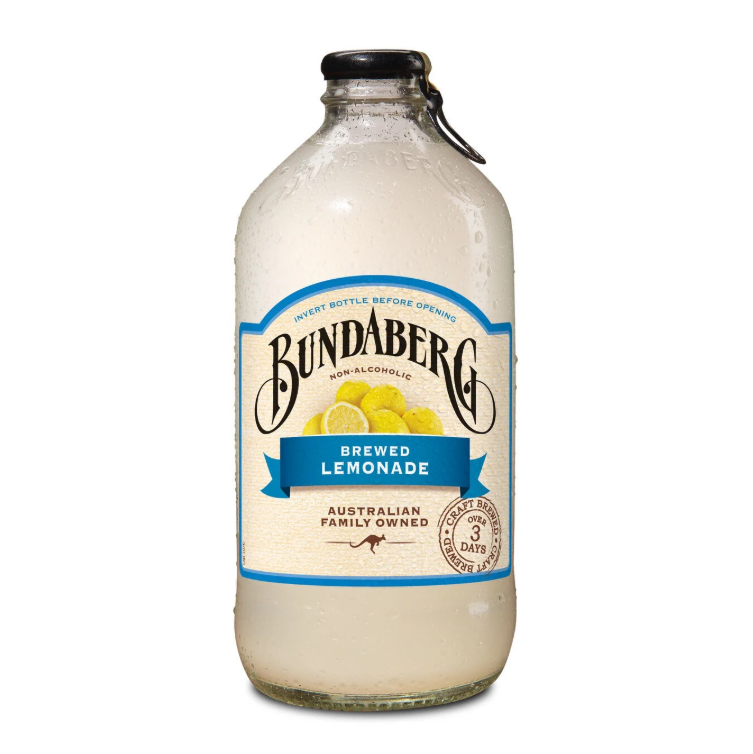 BUNDABERG Boisson au citron sans alcool - 12 x 37,5 cl