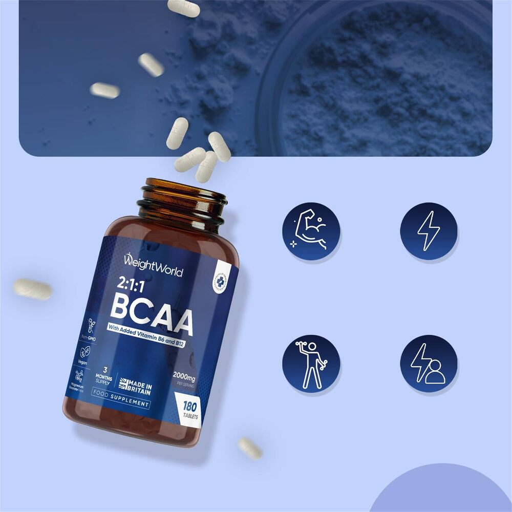 WeightWorld BCAA 2000 mg 180 comprimés