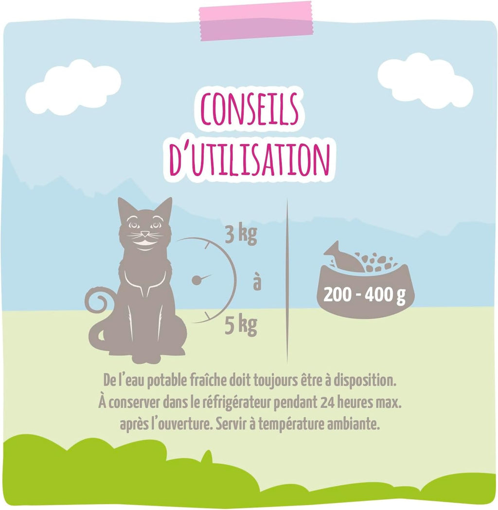 [Peut être servi frais pour l'été] MjAMJAM Nourriture humide pour chat porc carotte - 400 g x 6
