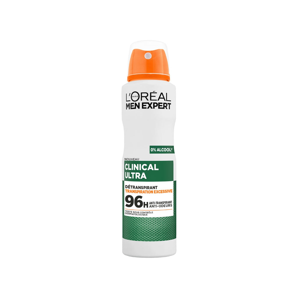 L'Oréal Men Expert 96 h Spray Déodorant Anti-Transpirant Anti-Odeur, 150 ml