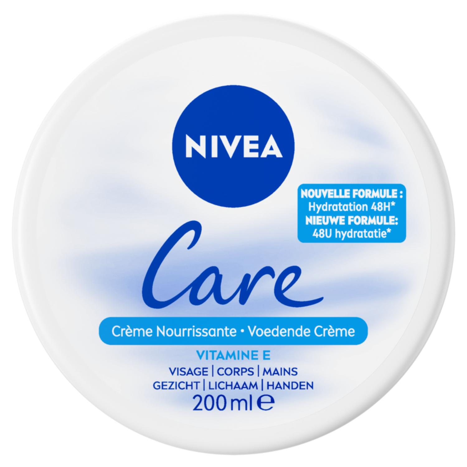 NIVEA Care Crème Nourrissante Pot 200 ml