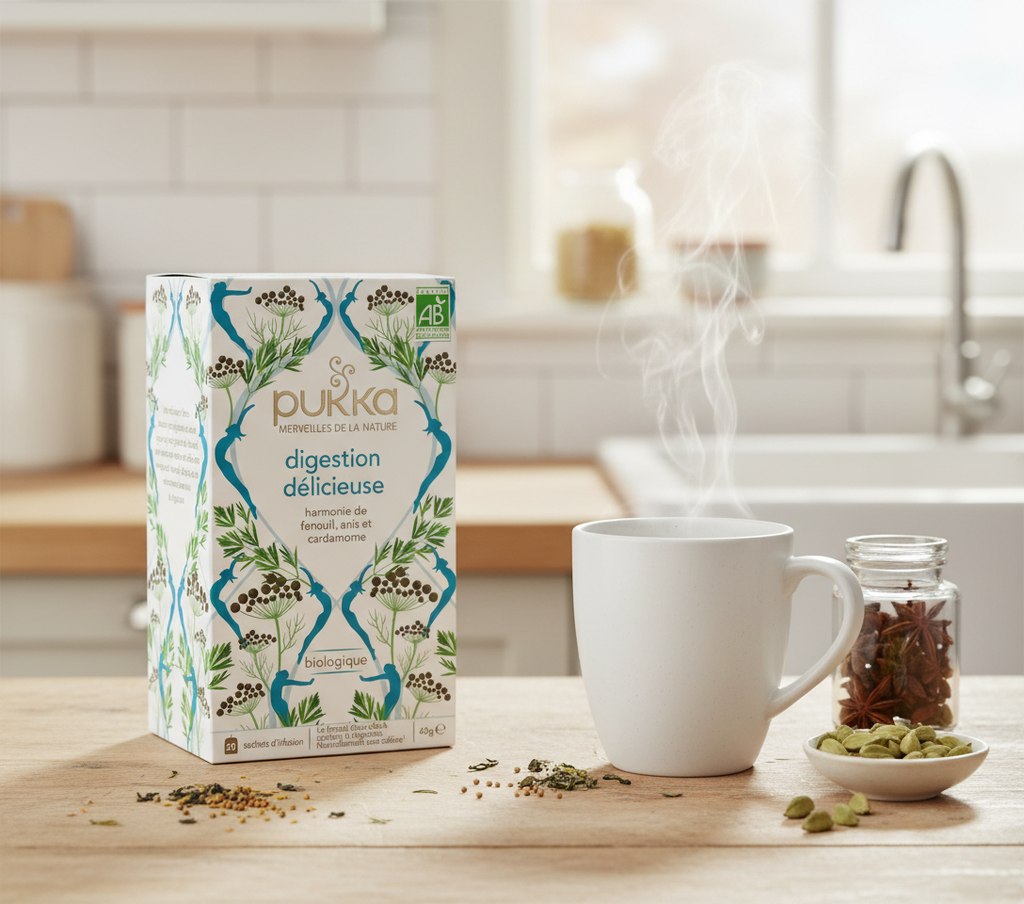 PUKKA Infusion digestion bio - 40 g