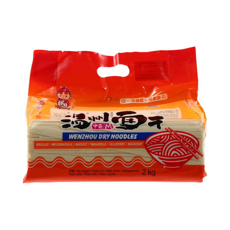 TOYOUNG Nouilles sèches moyennes de Wenzhou - 2 kg